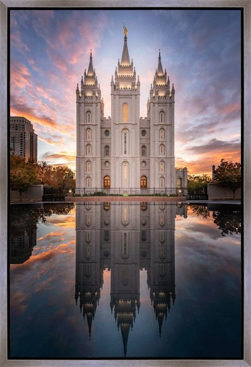 Salt Lake Reflection Of Eternity