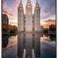 Salt Lake Reflection Of Eternity