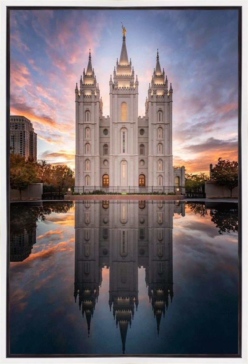 Salt Lake Reflection Of Eternity
