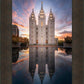 Salt Lake Reflection Of Eternity