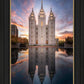 Salt Lake Reflection Of Eternity