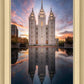 Salt Lake Reflection Of Eternity