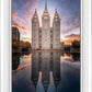 Salt Lake Reflection Of Eternity
