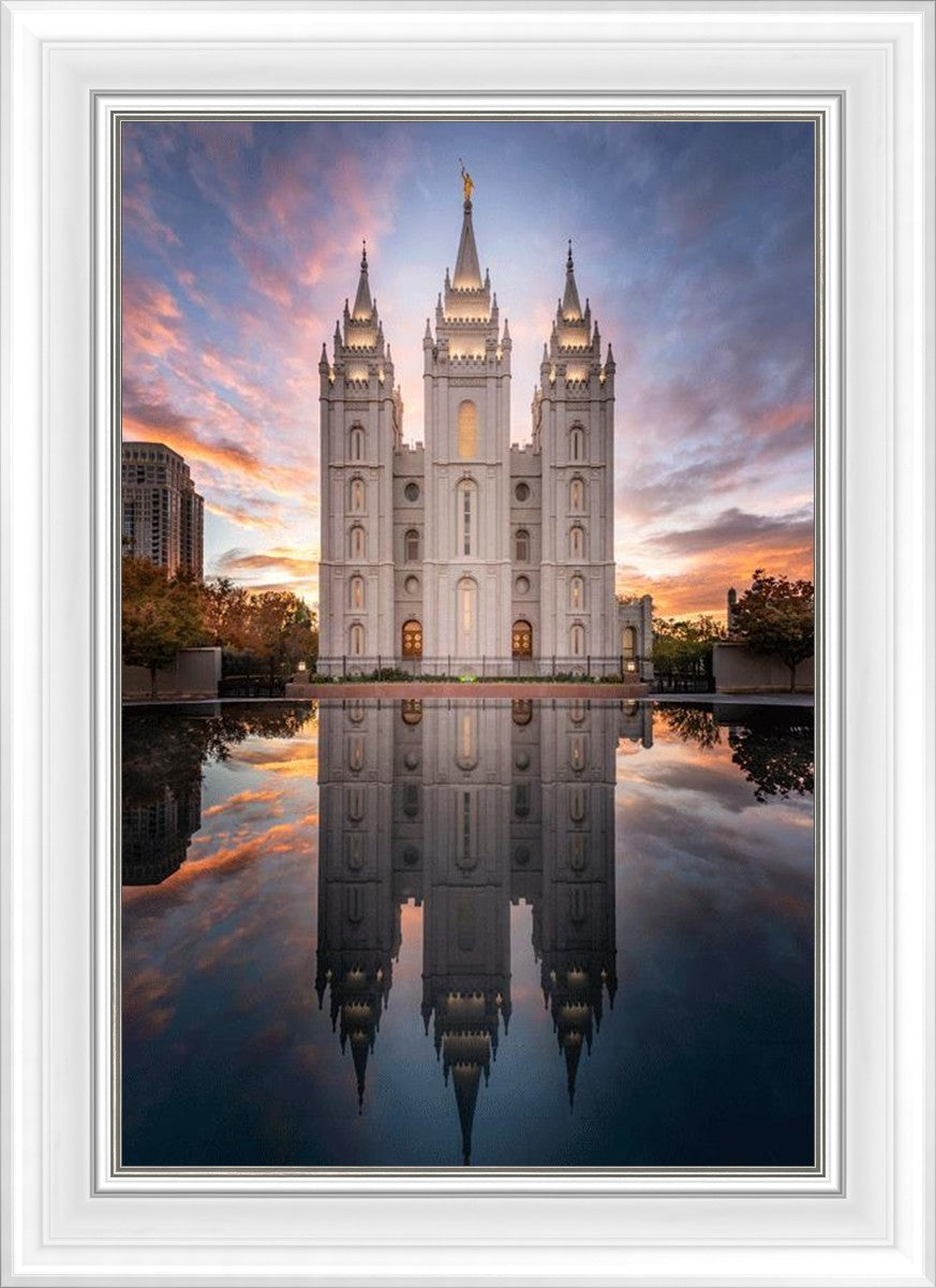 Salt Lake Reflection Of Eternity