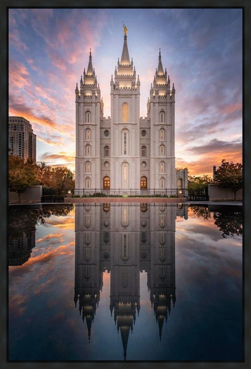 Salt Lake Reflection Of Eternity