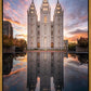Salt Lake Reflection Of Eternity