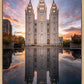 Salt Lake Reflection Of Eternity