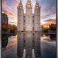 Salt Lake Reflection Of Eternity