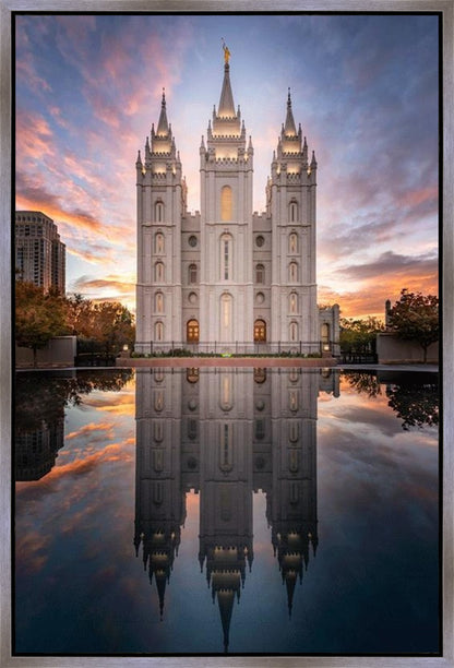 Salt Lake Reflection Of Eternity
