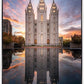 Salt Lake Reflection Of Eternity