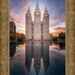 Salt Lake Reflection Of Eternity
