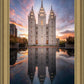 Salt Lake Reflection Of Eternity