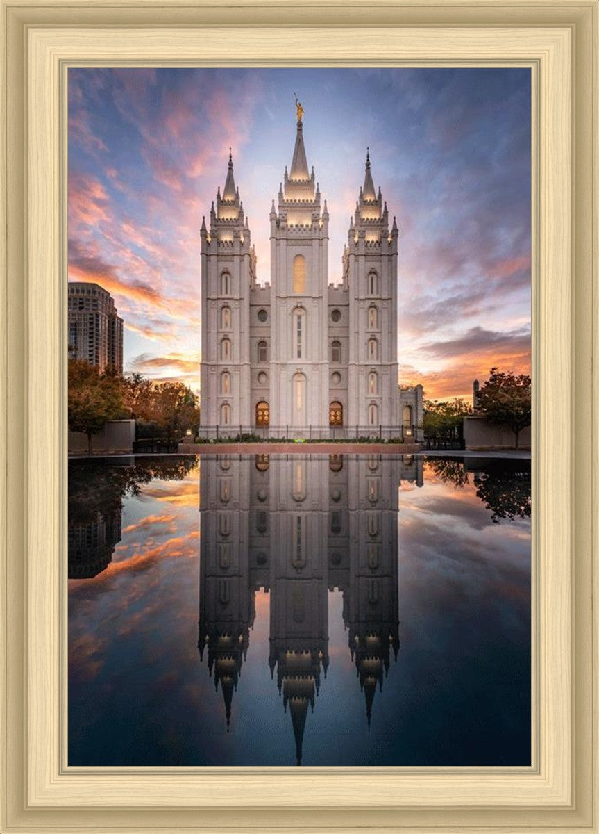 Salt Lake Reflection Of Eternity