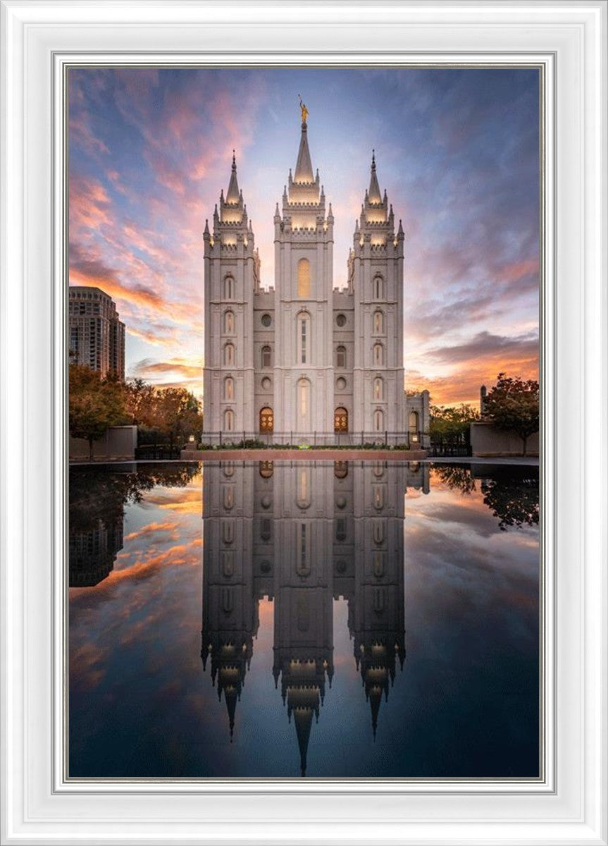Salt Lake Reflection Of Eternity