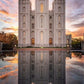 Salt Lake Reflection Of Eternity