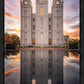Salt Lake Reflection Of Eternity