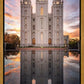 Salt Lake Reflection Of Eternity