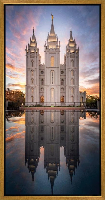 Salt Lake Reflection Of Eternity