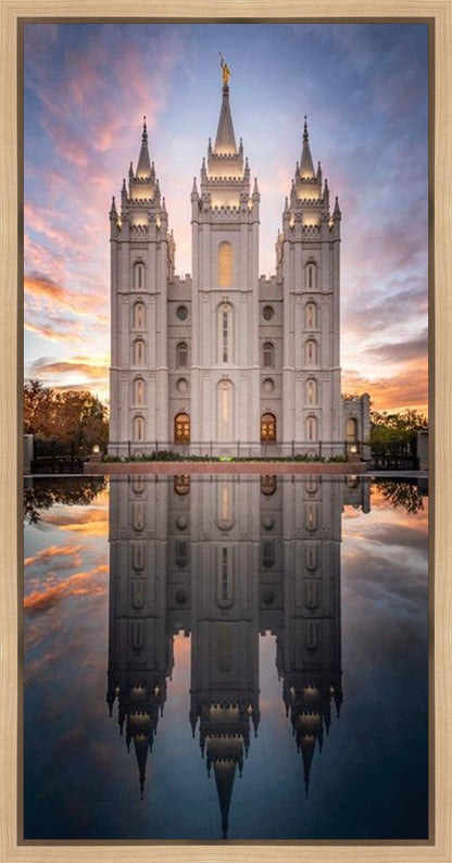 Salt Lake Reflection Of Eternity