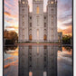 Salt Lake Reflection Of Eternity