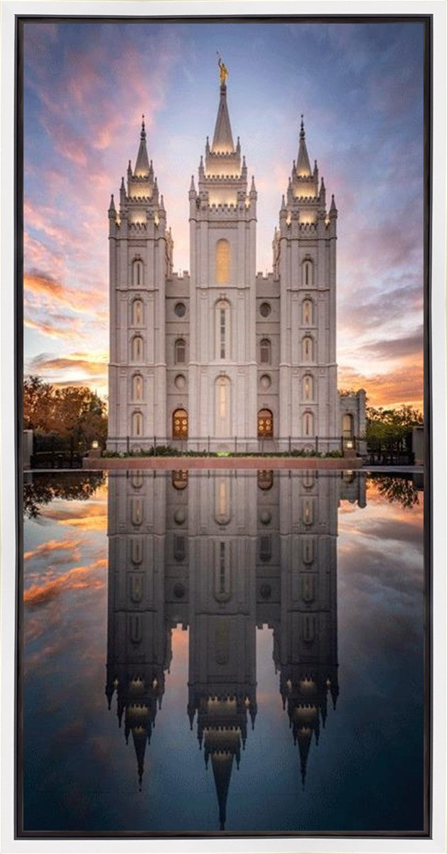 Salt Lake Reflection Of Eternity