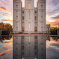 Salt Lake Reflection Of Eternity