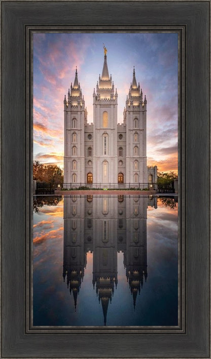 Salt Lake Reflection Of Eternity