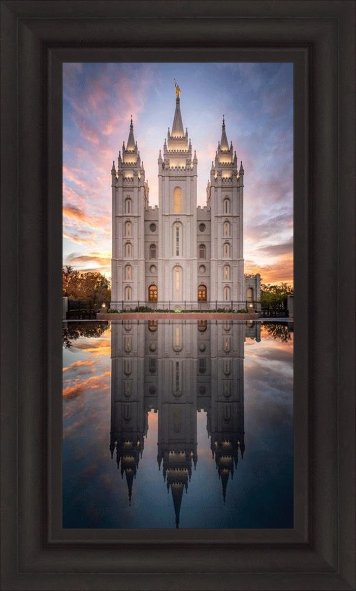 Salt Lake Reflection Of Eternity