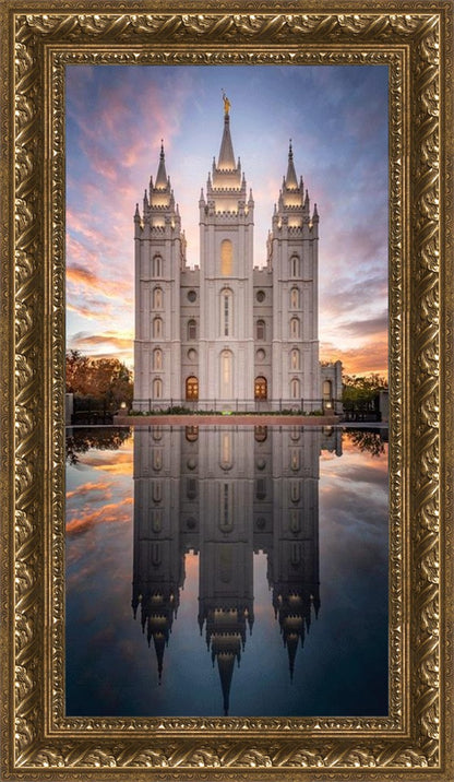 Salt Lake Reflection Of Eternity