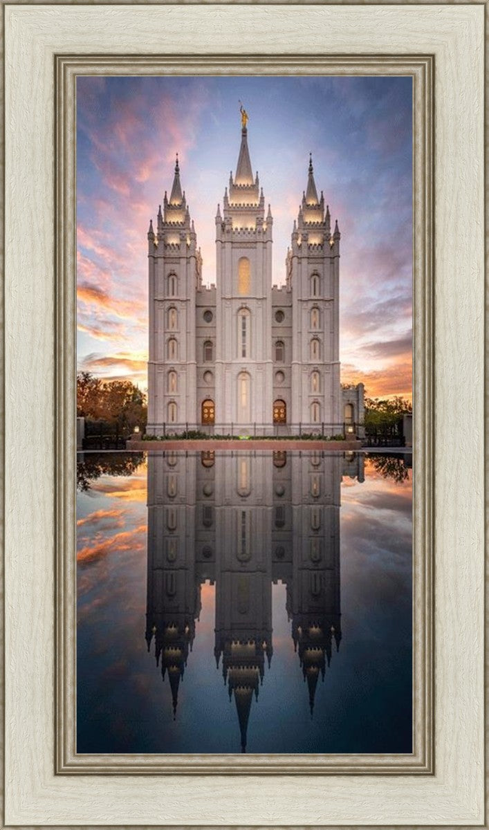 Salt Lake Reflection Of Eternity