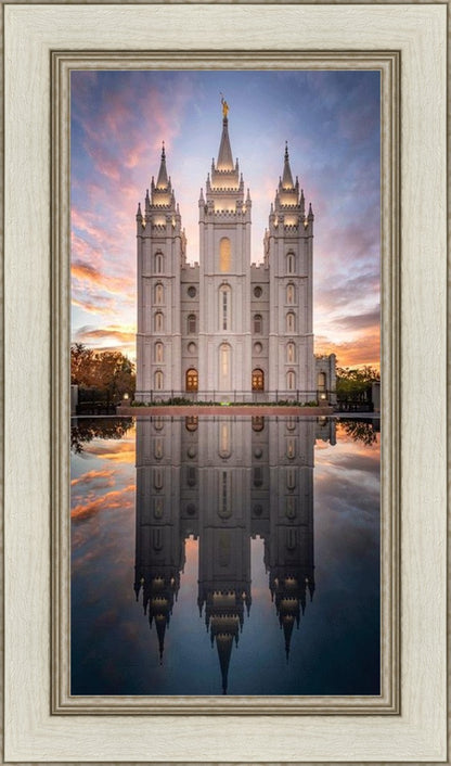 Salt Lake Reflection Of Eternity