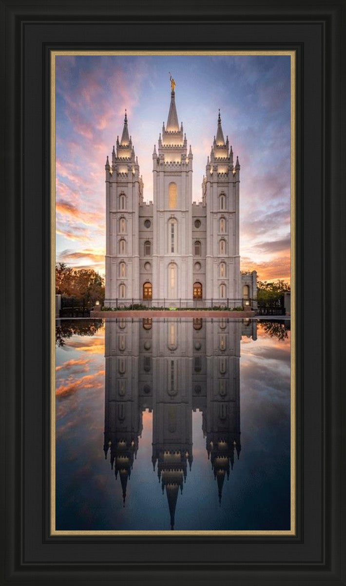 Salt Lake Reflection Of Eternity