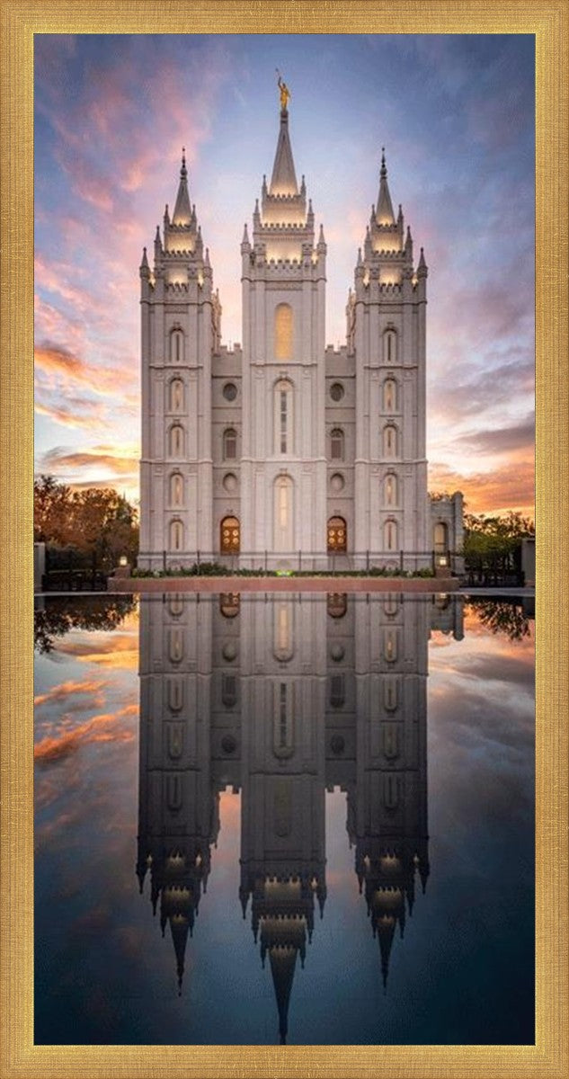 Salt Lake Reflection Of Eternity
