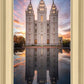 Salt Lake Reflection Of Eternity