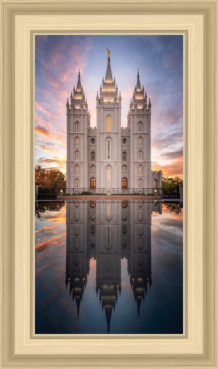 Salt Lake Reflection Of Eternity