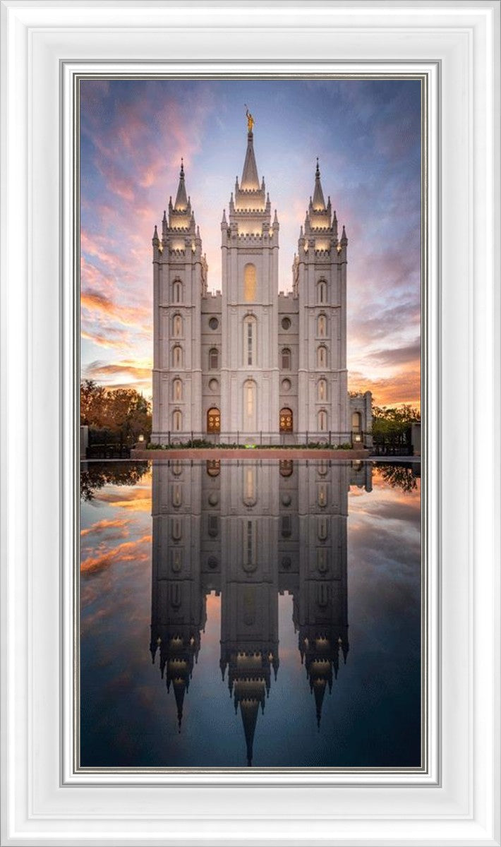 Salt Lake Reflection Of Eternity