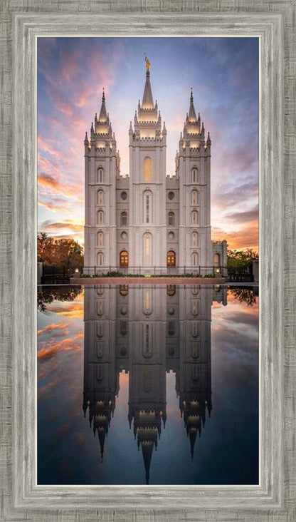 Salt Lake Reflection Of Eternity