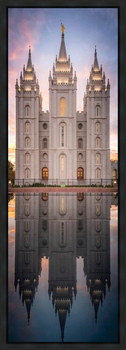 Salt Lake Reflection Of Eternity