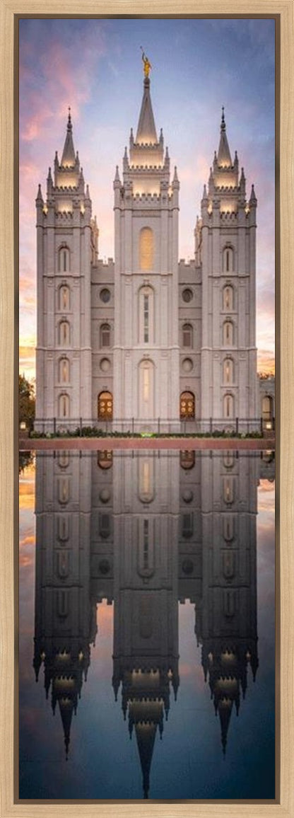 Salt Lake Reflection Of Eternity