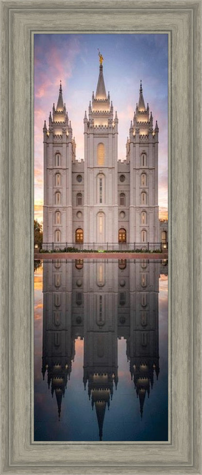 Salt Lake Reflection Of Eternity