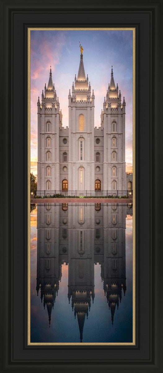 Salt Lake Reflection Of Eternity