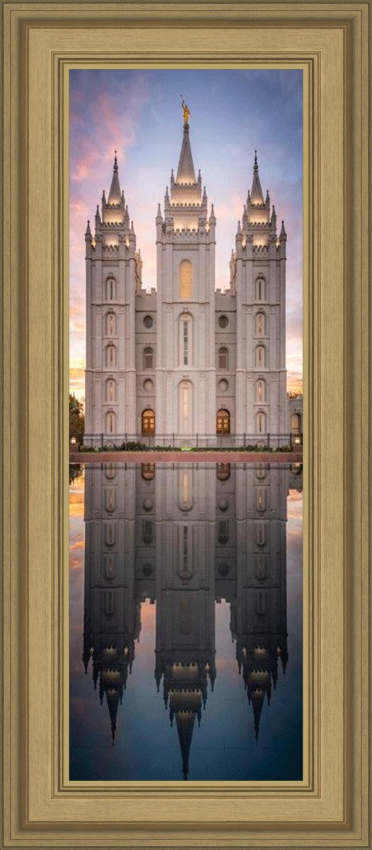 Salt Lake Reflection Of Eternity