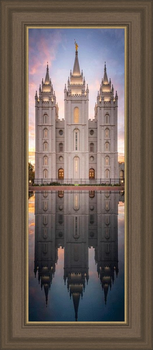Salt Lake Reflection Of Eternity