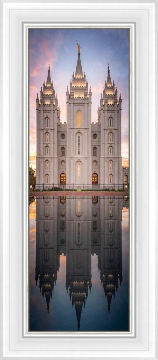Salt Lake Reflection Of Eternity