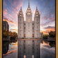 Salt Lake Reflection Of Eternity