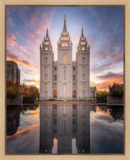 Salt Lake Reflection Of Eternity