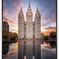 Salt Lake Reflection Of Eternity