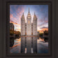 Salt Lake Reflection Of Eternity