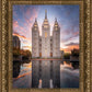 Salt Lake Reflection Of Eternity