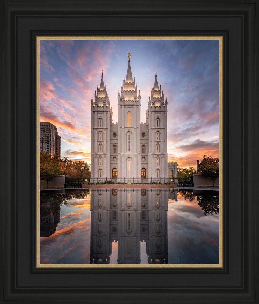 Salt Lake Reflection Of Eternity